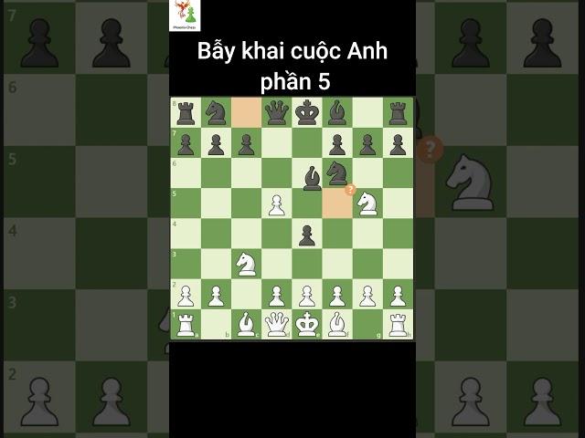 Bẫy Khai Cuộc Anh Phần 5|Phoenix Chess