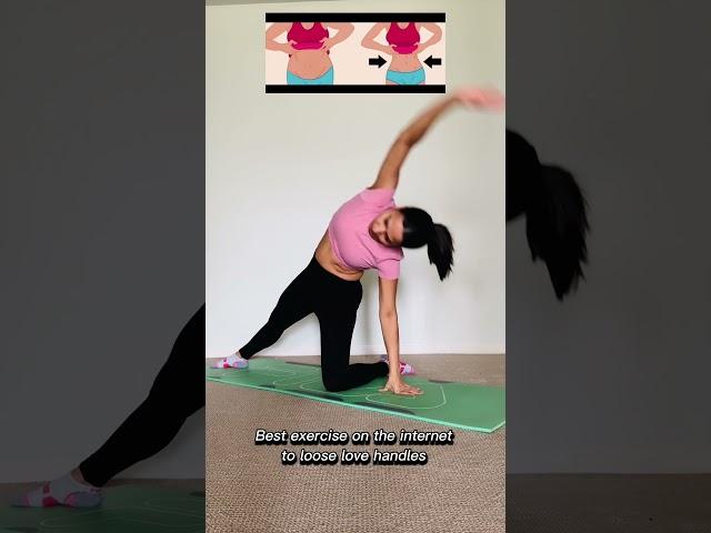 Best Exercise to Burn Love Handles | Core & Oblique Workout