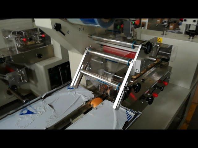 Pillow package machine for bread | pillow packing machine | snack package machine