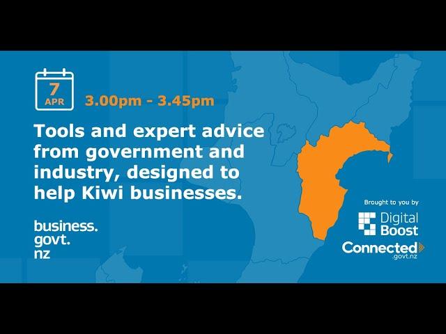 Hawke's Bay Business Growth and Support Conference Session 11 - Business.govt.nz