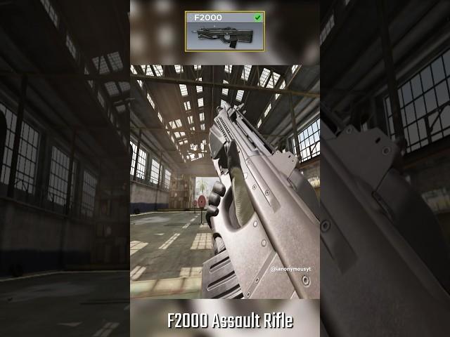 New F2000 Assault Rifle in CoD Mobile!