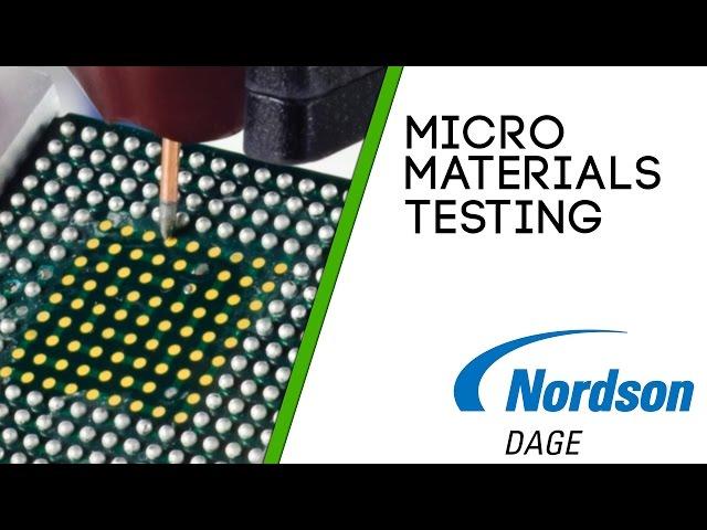 Nordson DAGE Micro Materials Testing (full version)