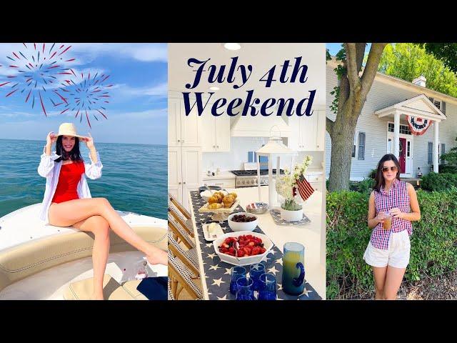 VLOG | celebrating July 4th! boating, fireworks, new podcast & we're moving?!