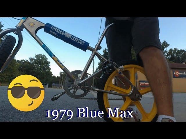 Working on a super rare 1979 Blue Max!