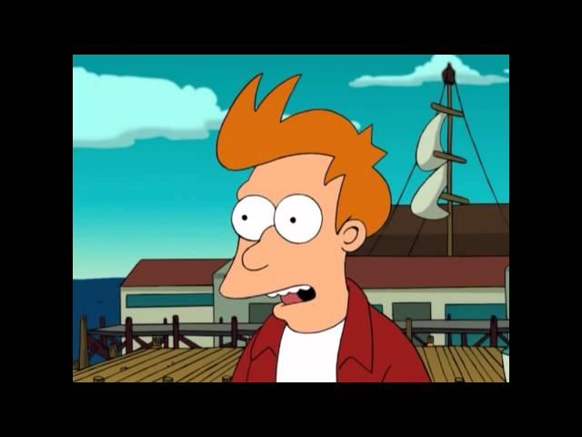 Futurama - Fry and Mermaid Trouble In Bed