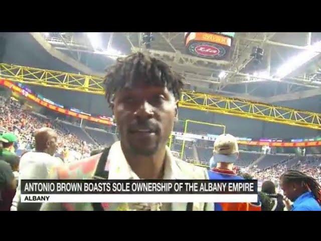 Antonio Brown and the Albany Empire