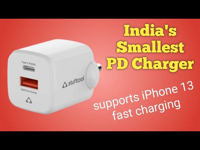 India's smallest PD charger | Stuffcool Neutron 20 | STUFFCOOL Neutron PD20W | Overview | Technary