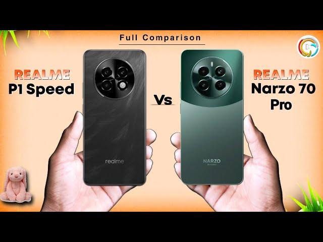 REALME P1 Speed Vs REALME Narzo 70 Pro  Full Comparison in Details