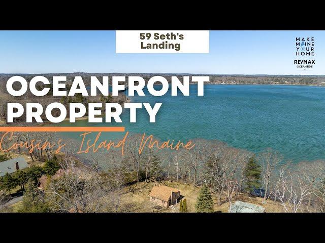 Maine waterfront property for sale | Cousin's Island Maine