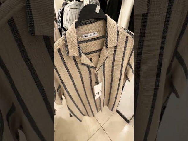 Zara Men latest shirt April / 2023