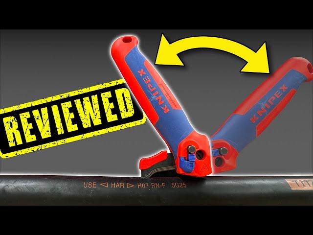 The Ultimate Cable Stripping Knife from Knipex