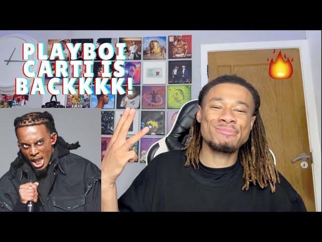 Playboi Carti - ALL RED (Official Audio) REACTION