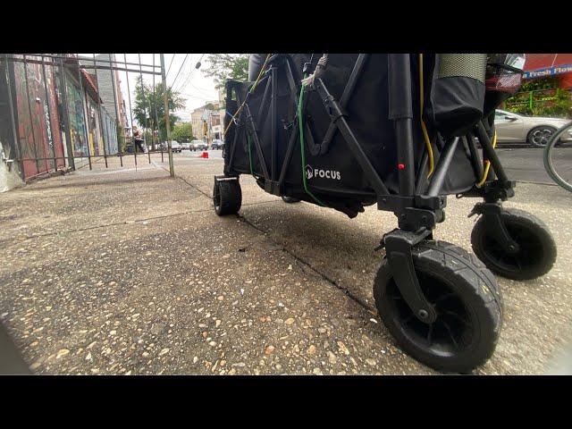 Focus Wagon 150L/350lbs #Foldable Update 2023 (Wheels Assesment)