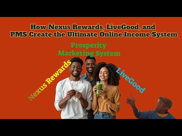 The Ultimate Online Income Strategy with Nexus Rewards, LiveGood, and Prosperity Marketing System!