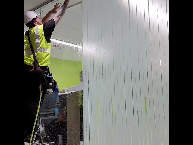 Decorative Window Films professionally produced and installed by Snappy Tint