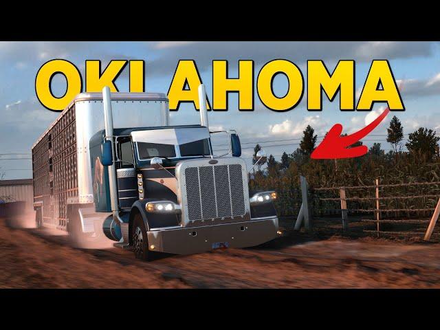 American Truck Simulator - First Look at Oklahoma DLC