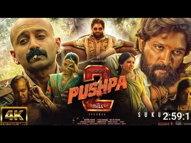 PUSHPA 2 | 2024 New Released South Hindi Dubbed Full Action Movie In 4K | Allu Arjun & Rashmika