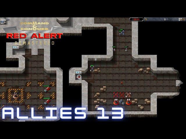 Command & Conquer Red Alert Remastered - Allied Mission 13 - FOCUSED BLAST (Hard)