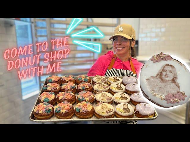 Let’s make a surprise donut flavor! // Day in my life as a donut shop owner