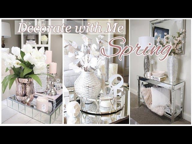 Decorate with me Spring: Vignettes | Spring Table Styling