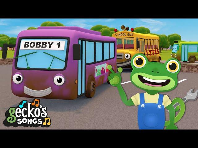 Down at the Garage Song | Nursery Rhymes & Kids Songs | Gecko's Garage | Trucks For Children