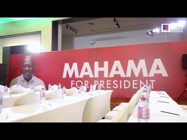 LIVE NOW | John Mahama Engages the Media | Mahama Conversations | WoezorTV