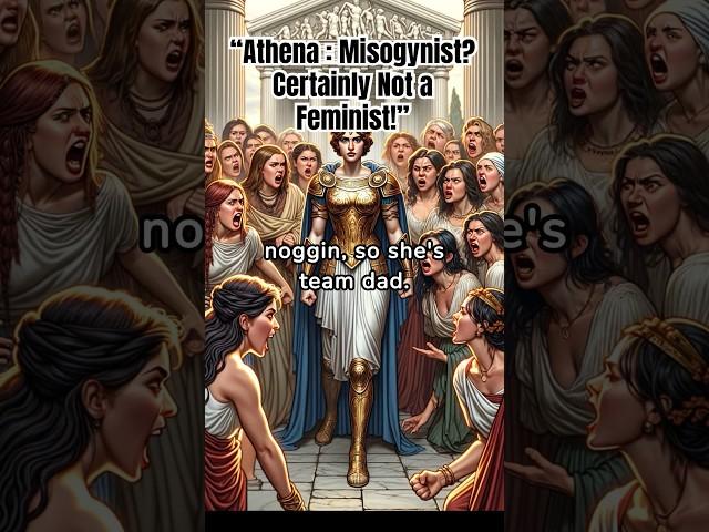 "Athena: Misogynist? Certainly Not a Feminist!"  #fun #greekmythology #mythology #myths #shortmyths