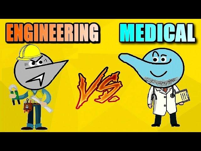 Engineering Vs Medical Students Life!