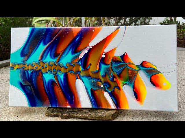 Amazing Acrylic Pour Painting Technique For The Brightest Colors!