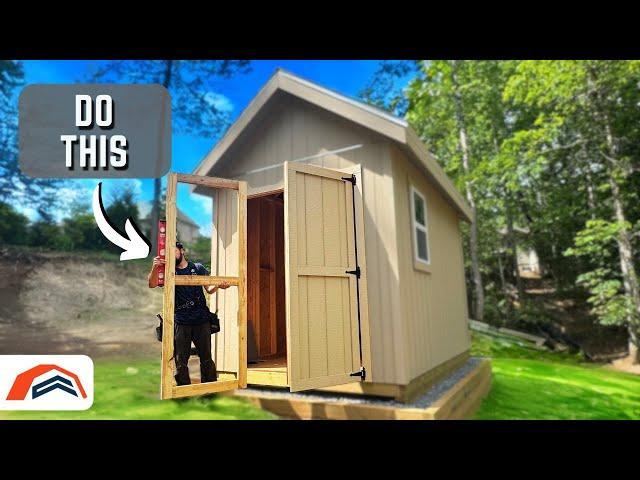 How to Build a STRONG Shed Door