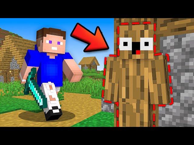 СКРЫТЫЕ Камуфляжные Прятки в ДЕРЕВНЕ в Майнкрафт! Minecraft