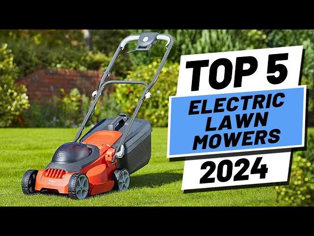 Top 5 BEST Electric Lawn Mowers of (2024)