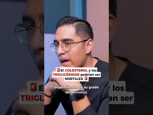 El COLESTEROL y los TRIGLICÉRIDOS podrían ser MORTALES  @AriesTerron