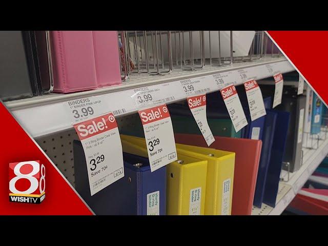 Receipts show increase in school supply cost