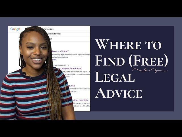 Free Legal Advice? How & Where to Get It | Entertainment Law