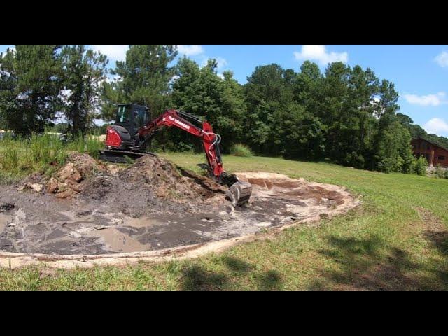 Preparing The Land For David's 5 Year Anniversary... Part 2 - Dredging Retention Pond on Gwynn Way