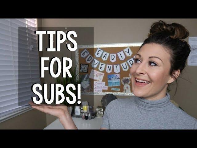 BEST SUBSTITUE TEACHER TIPS!