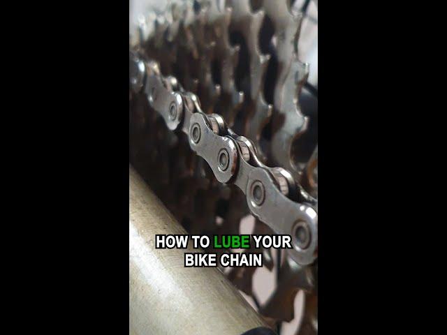 How To Lube Your Bike Chain | Explained In 1 Minute