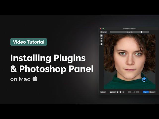 Installing Retouch4me Plugins and Photoshop Panel on Mac