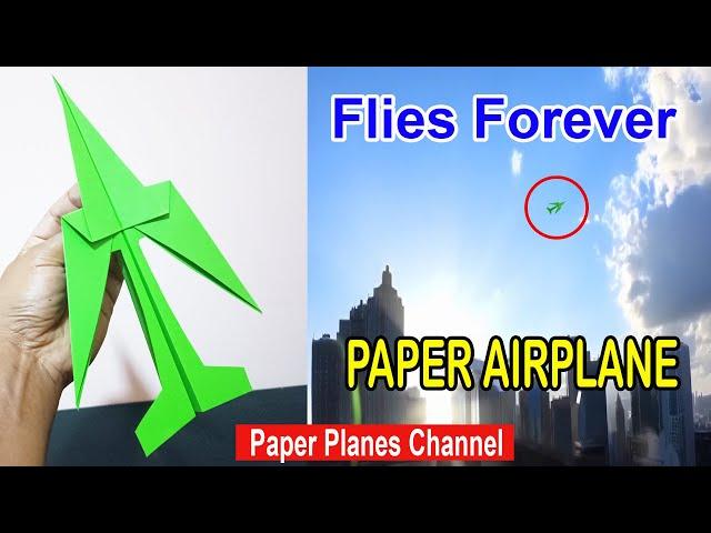How To Make Paper Airplane Easy that Fly Far - far fly paper plane tutorial