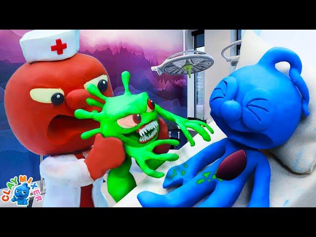 Red Cures Blue and the Ending ! Cartoon Animation