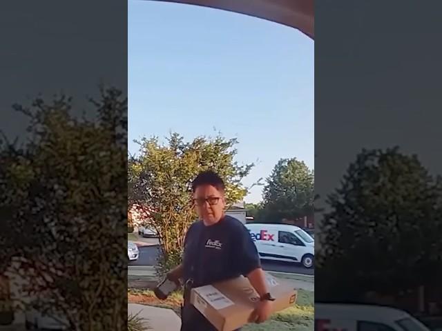 FedEx driver got FedUp..