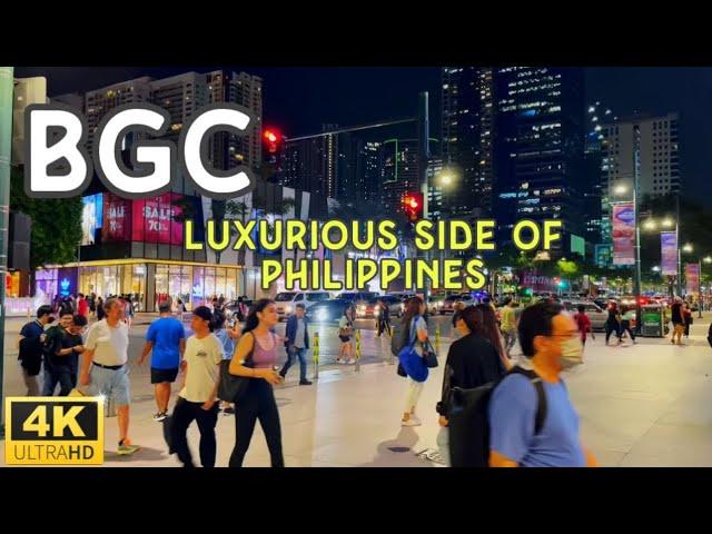 "BGC Walking Tour at Night | Explore Bonifacio Global City’s Vibrant Nightlife"