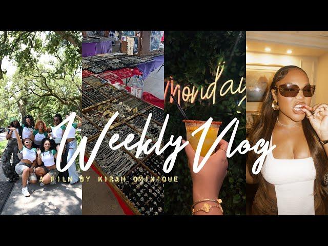 WEEKLY VLOG!: GOD IS GOOD + ESSENCE FEST W/ SHEAMOISTURE + USHER + EXPLORING NOLA + SHOPPING & MORE