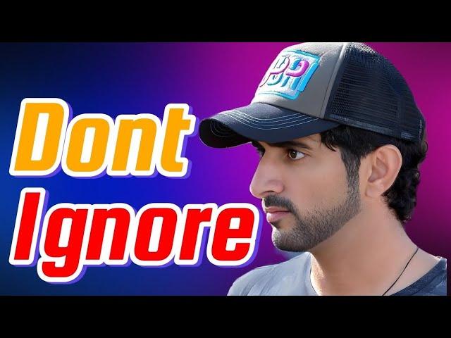 Please don't ignore me | Sheikh Hamdan | Fazza Prince of Dubai | Fazza Poems‎