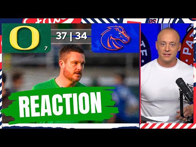 Josh Pate On Oregon Surviving Boise State - Rapid Reaction