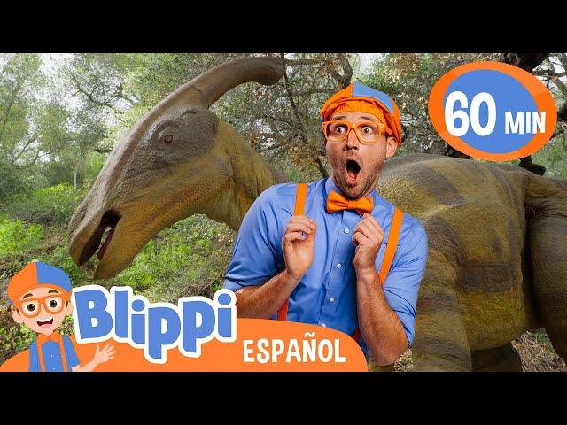 ¡Blippi y el Dino Gigante! | Blippi | Moonbug Kids Parque de Juegos