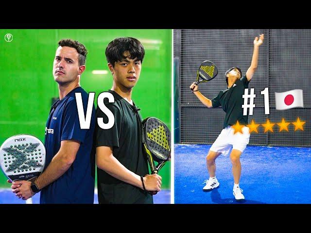 I CHALLENGE THE BEST JAPANESE JUNIOR PADEL PLAYER - the4Set