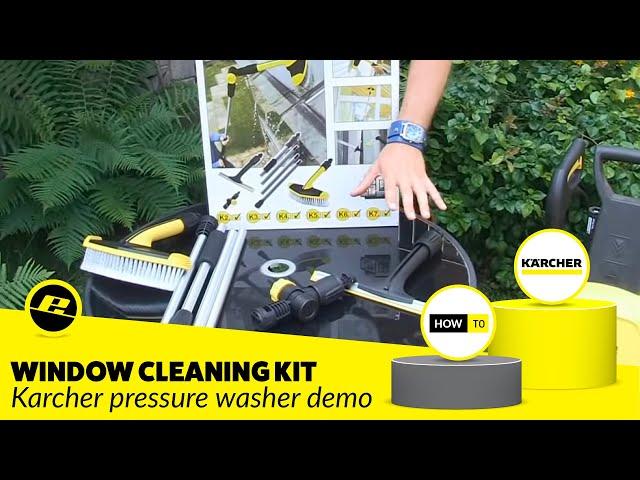 Karcher Window Cleaning Kit (Contents & Set-up)