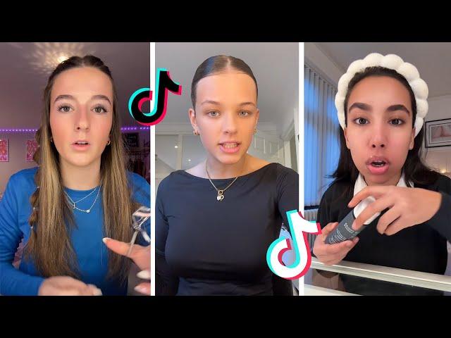 Makeup Tutorial Tiktok Compilation - GRWM  ( Get Ready With Me ) ️(Skincare, Makeup, Outfits) 1118